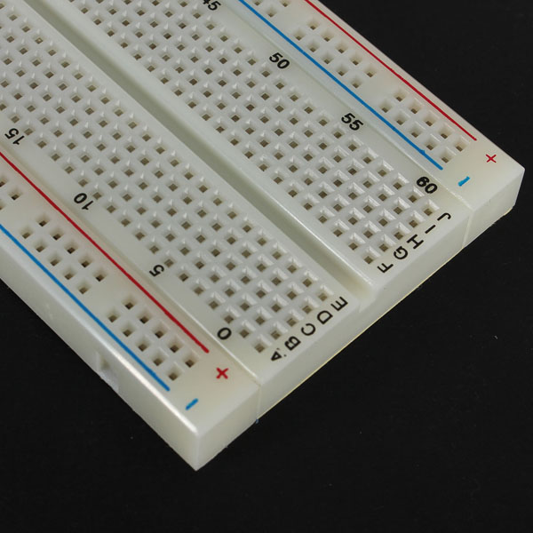 brand new breadboard 830 point solderless pcb bread board mb-102 mb102 test develop diy