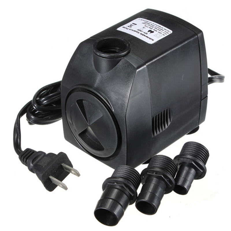 brand new submersible fish tank aquarium pond fountain air water pump 1600l/h 2.7m us-120v brand new submersible fish tank aquarium pond fountain air water pump 1600l/h 2.7m us-120v