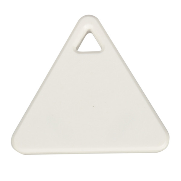 brand new triangle white overvalue bluetooth anti-lost device key modern design item pet kids luggage bag durable tracer finder