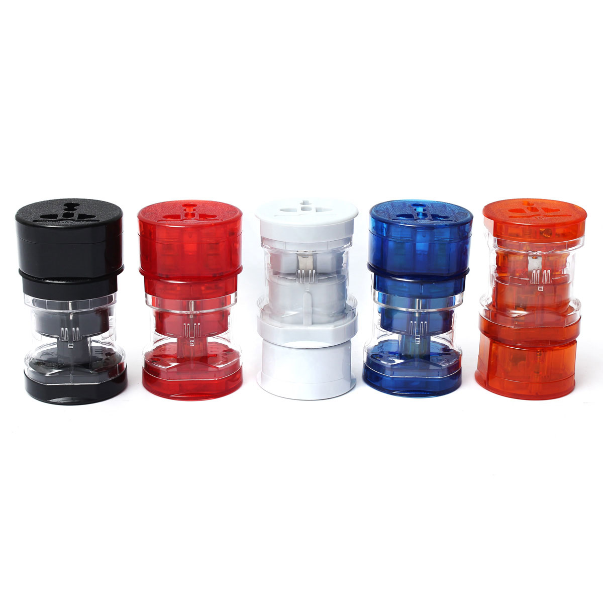 brand new universal world wide multi-fonction travel plug adapter converter uk/us/au/eu