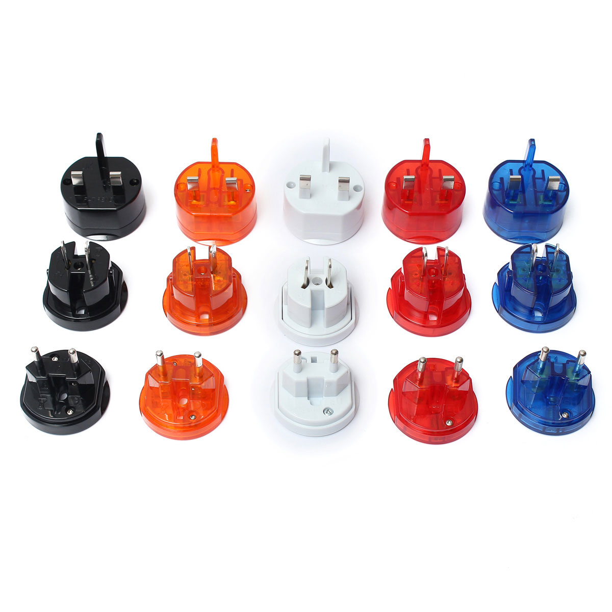 brand new universal world wide multi-fonction travel plug adapter converter uk/us/au/eu