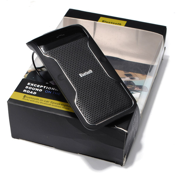 brand new usb wireless bluetooth hands speakerphone car kit with charger speaker bluetooth receiver