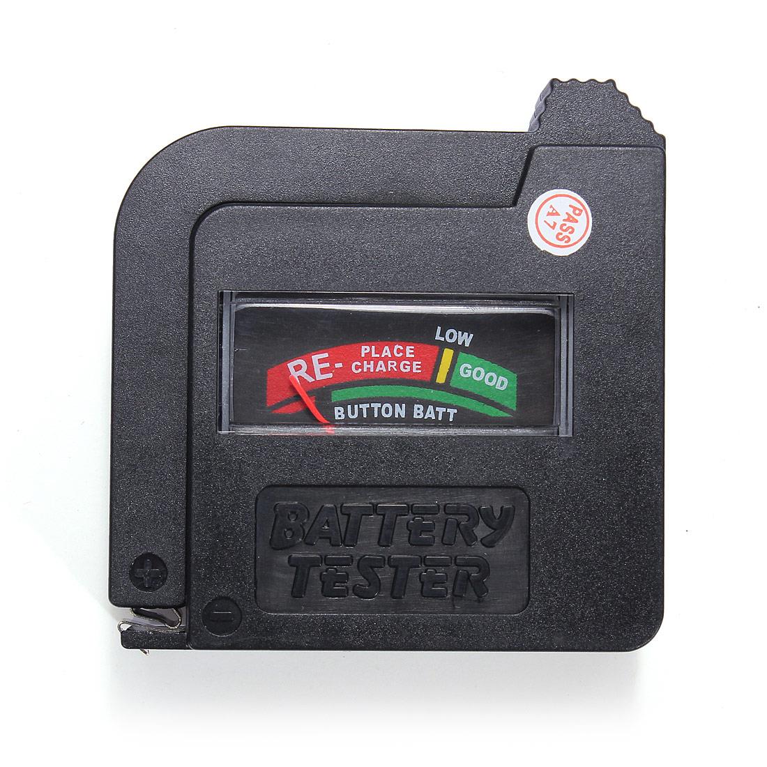 ! bt-860 universal battery volt tester for checker regular or rechargeable aa aaa c d batteries 9v batteries 1.5v button cell