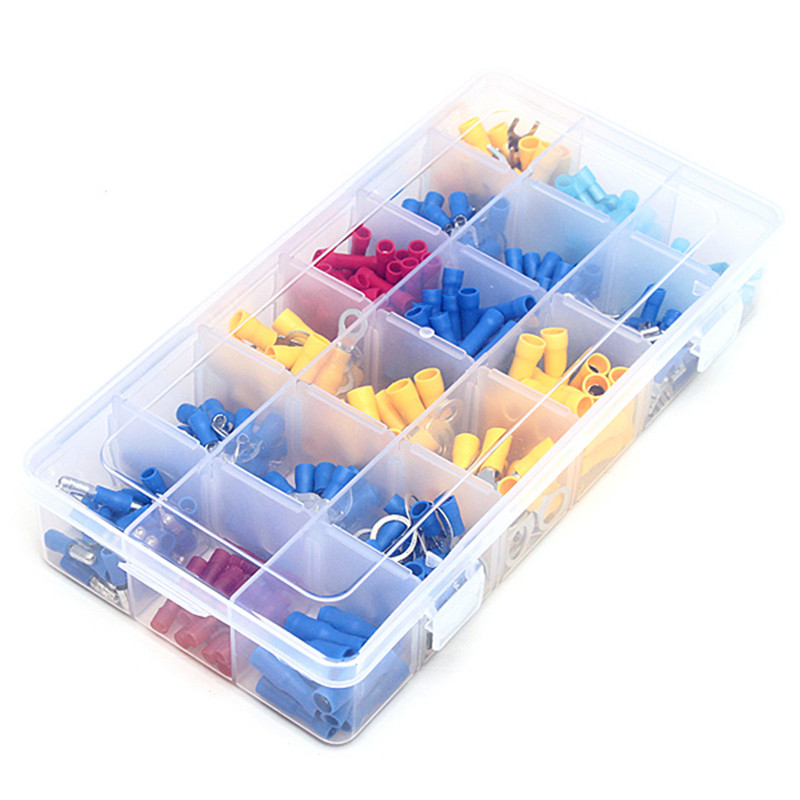 durable 360x assorted insulated electrical wire terminals crimp connector spade set kit durable 360x assorted insulated electrical wire terminals crimp connector spade set kit