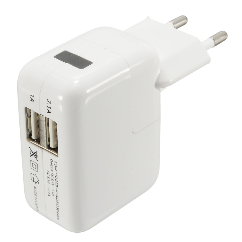 eu plug dual usb 5v 2.1a wall charger adapter usb charger travel power 2 usb port for iphone 5s for ipad for galaxy s3 s4 note eu plug dual usb 5v 2.1a wall charger adapter usb charger travel power 2 usb port for iphone 5s for ipad for galaxy s3 s4 note