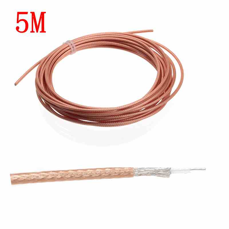 excellent quality 5m rf coax coaxial connector cable adapter rg316 video cable no connectors 500cm excellent quality 5m rf coax coaxial connector cable adapter rg316 video cable no connectors 500cm