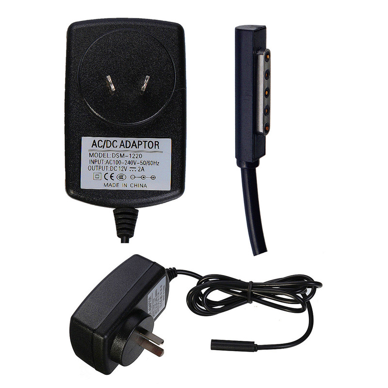 excellent quality au wall 12v 2a charger power supply adapter for microsoft surface standard/pro rttablet excellent quality au wall 12v 2a charger power supply adapter for microsoft surface standard/pro rttablet