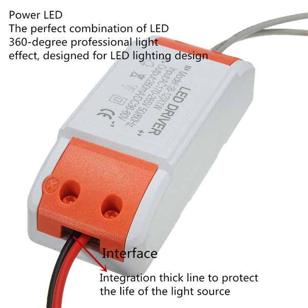 good 36v led switching power supply transformer 12w power module drive led lamp with transformer dc 12v 1a 12w