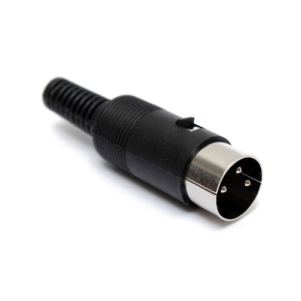 good quality 3/5/6/7/8 pins din male plug cable connector with black plastic handle 13mm new