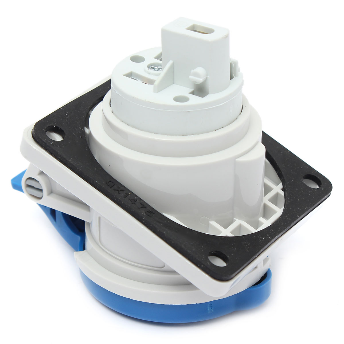 good quality cf1463 16amp waterproof 3 pin socket ip44 230 volts nylon industrial socket 3 phase