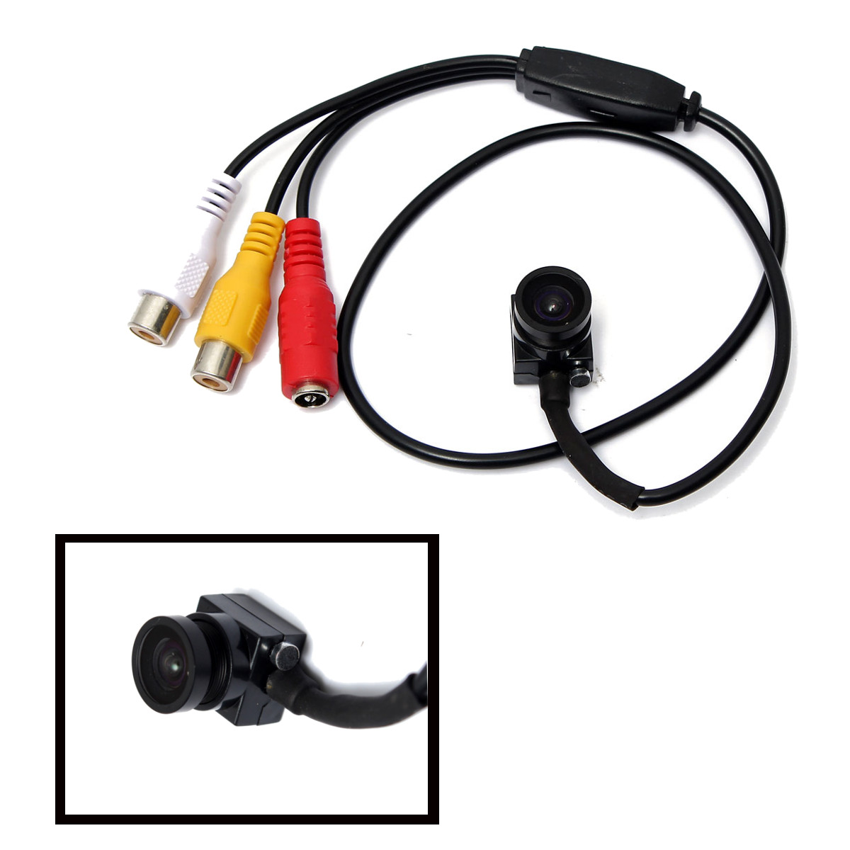 good quality waterproof 600tvl 170 wide angle camera security cctv wired audio for home surveillance