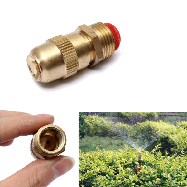 hale!!! 1/2 dn15 adjustable brass misting bullet nozzles for cooling system garden excellent quality