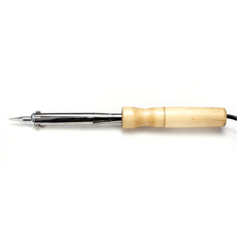 high end pencil tip welding solder soldering iron with wood handle 80w selected heat profession tool