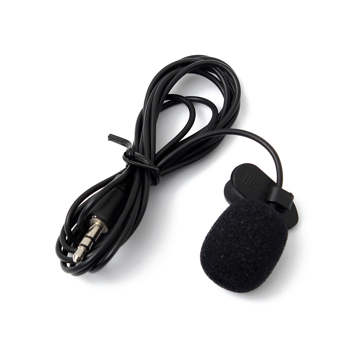 highe quanlity 1pcs 30hz15000hz collar mini 3.5mm black tie lapel lavalier clip microphone rushed for lectures teaching tr