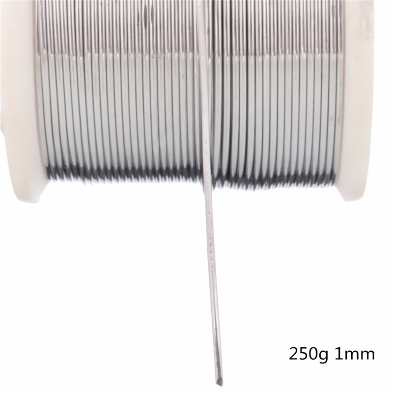 hight quality solder wire high pure no-clean soldering bright 63%tin pen thread 250g 1.5/1.0/0.8mm with 2.0% flux