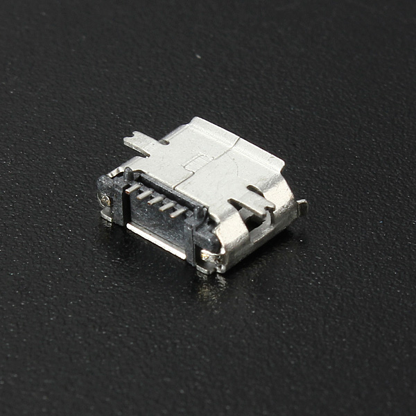 micro usb 4 legs type b female 5pin smt socket jack connector plug usb widely used in tablet phones and pda