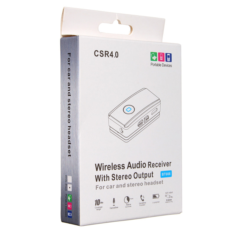 mini bluetooth csr 4.0 receiver wireless adapter for home audio music streaming sound system car kits stereo phone call