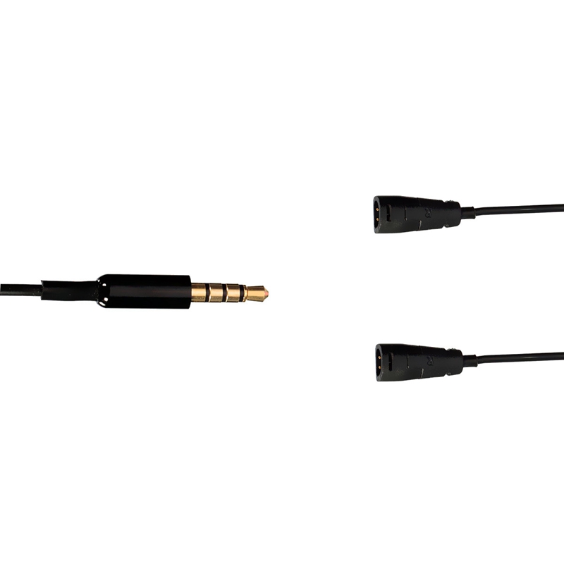 modern design excellent quality replacement cable with remote mic for iphone to sennheiser ie8 ie 80 headphone
