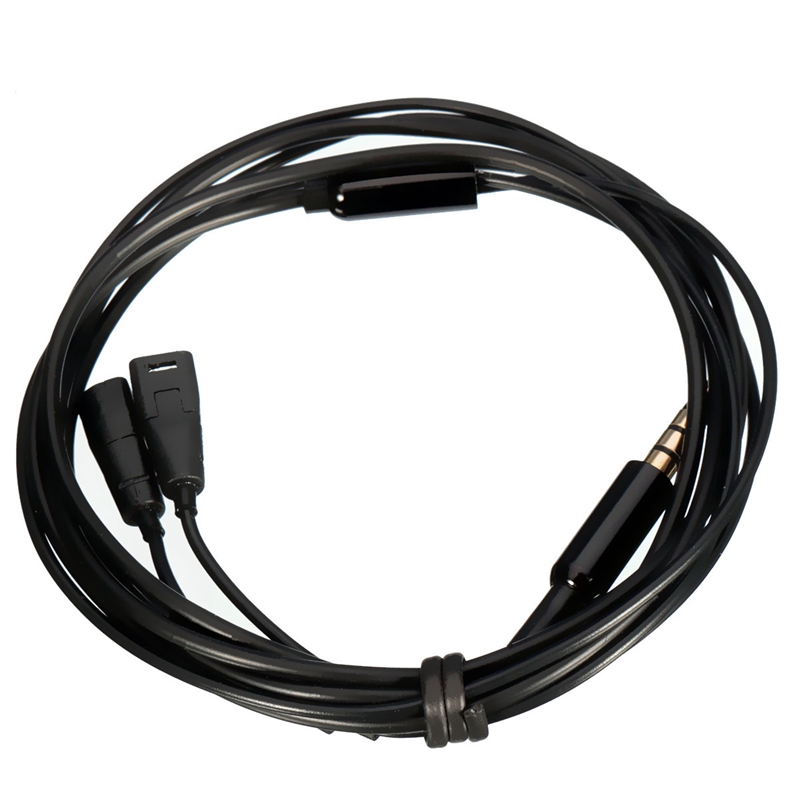 modern design excellent quality replacement cable with remote mic for iphone to sennheiser ie8 ie 80 headphone