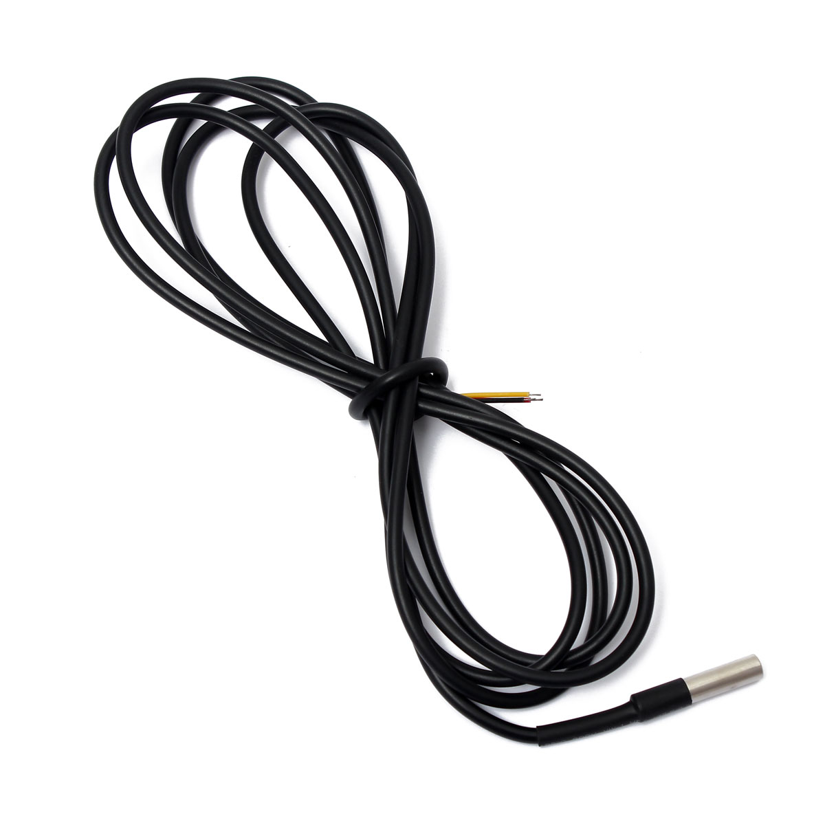 new 2m stainless steel package waterproof ds18b20 temperature probe sensor 18b20 for arduino