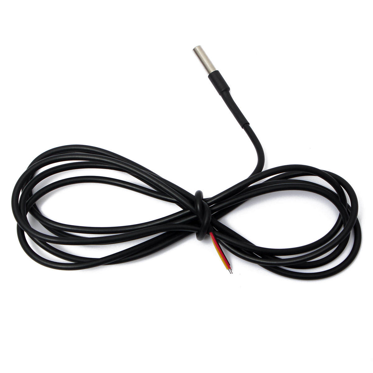 new 2m stainless steel package waterproof ds18b20 temperature probe sensor 18b20 for arduino