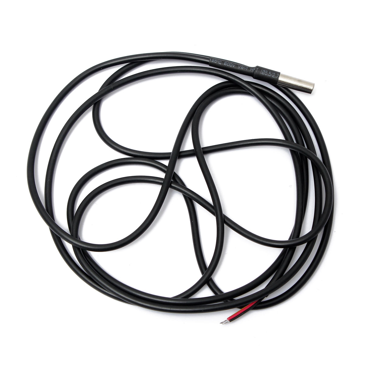 new 2m stainless steel package waterproof ds18b20 temperature probe sensor 18b20 for arduino