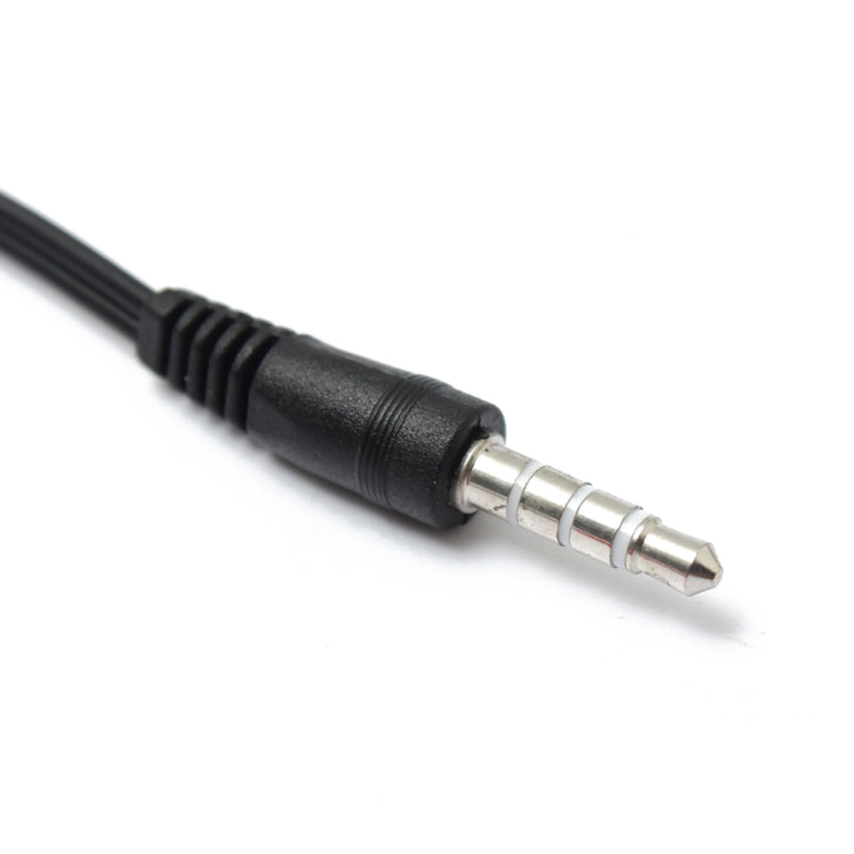 new 3.5mm stereo headphone microphone audio y splitter cable adapter plug jack cord