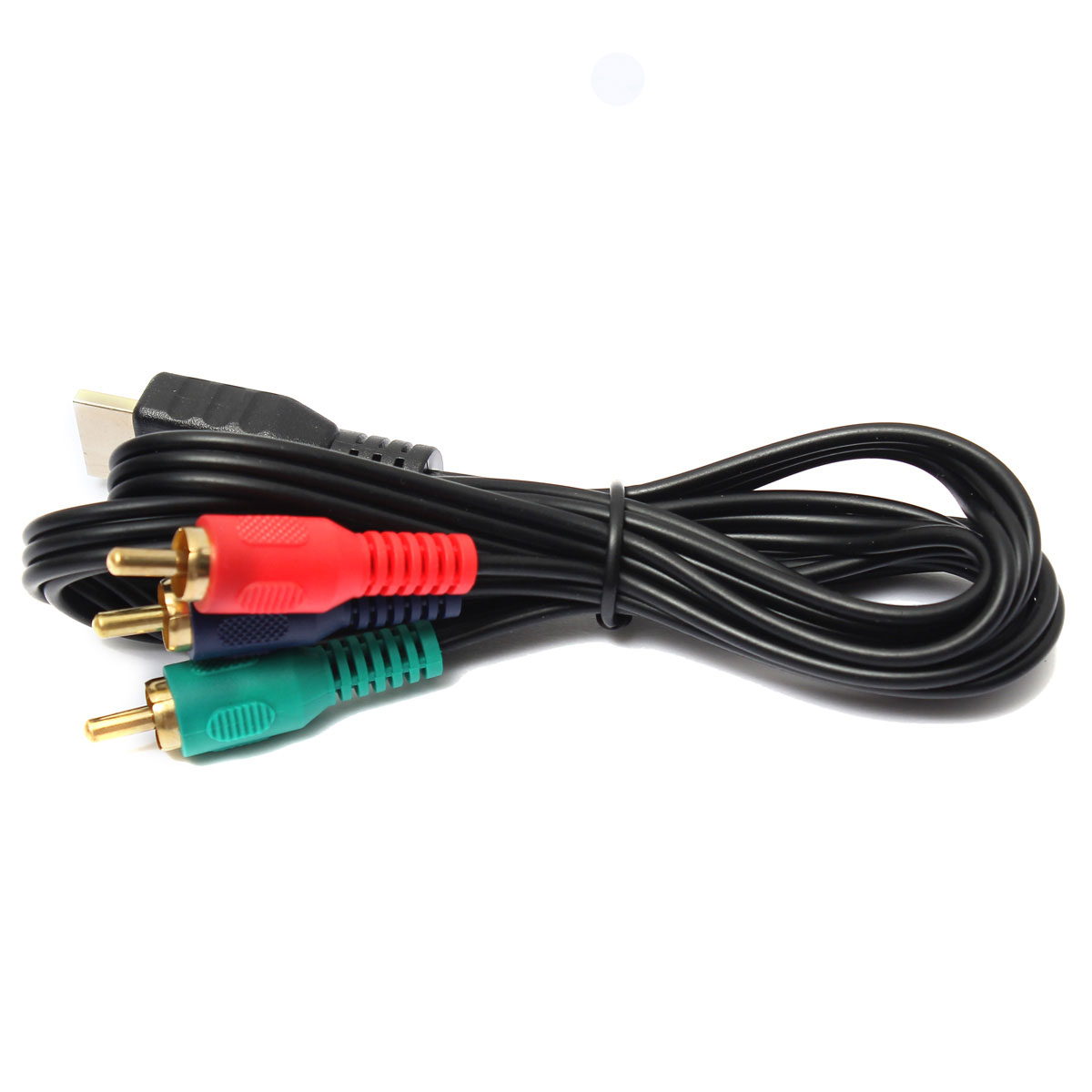new 3feet 1m hdmi male to 3 rca video audio av cable cord adapter for hdtv dvd 1080p