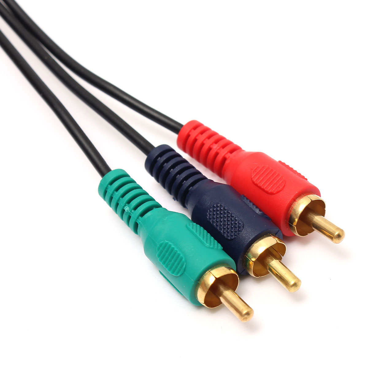 new 3feet 1m hdmi male to 3 rca video audio av cable cord adapter for hdtv dvd 1080p