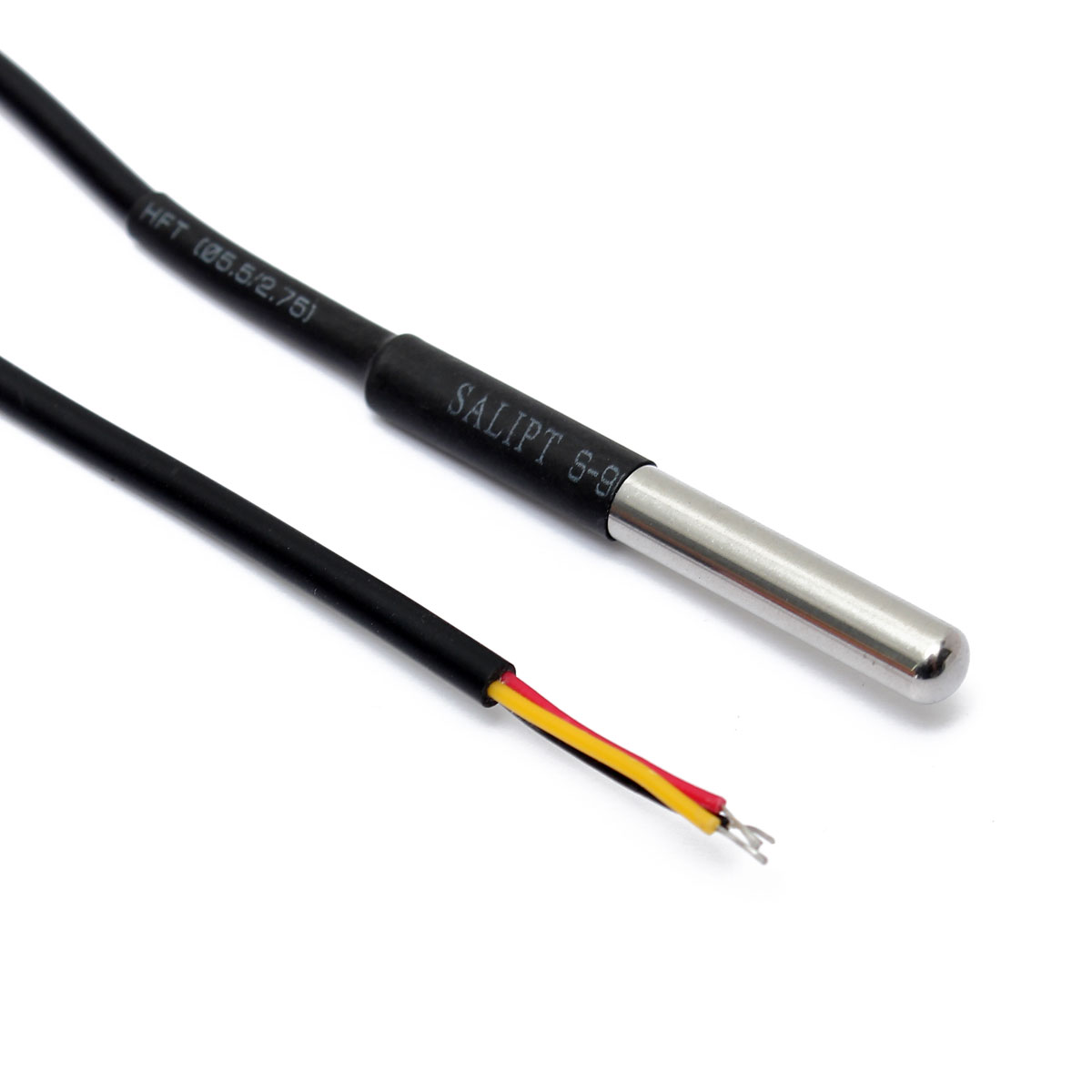 new 3meter waterproof cables ds18b20 cables temperature probe temperature sensor new in stock