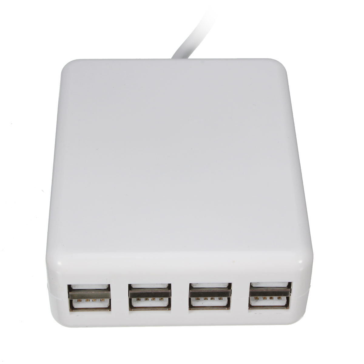 new 40w universal 6 port portable usb hub desktop wall charger adapter us/uk/eu plug