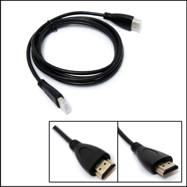new 6ft/1.8m gold plate hdmi cable for bluray 3d dvd for ps3 hdtv for xbox lcd hd tv 1080p