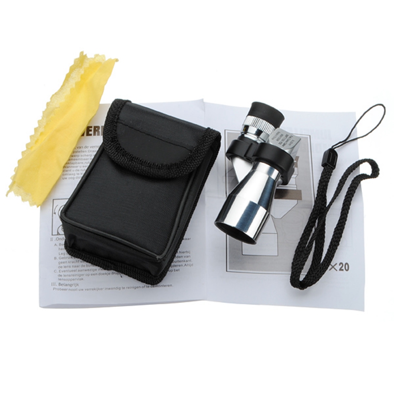 new adjustable 8x20 night vision monocular hd telescopes microscope 96/1000m wst