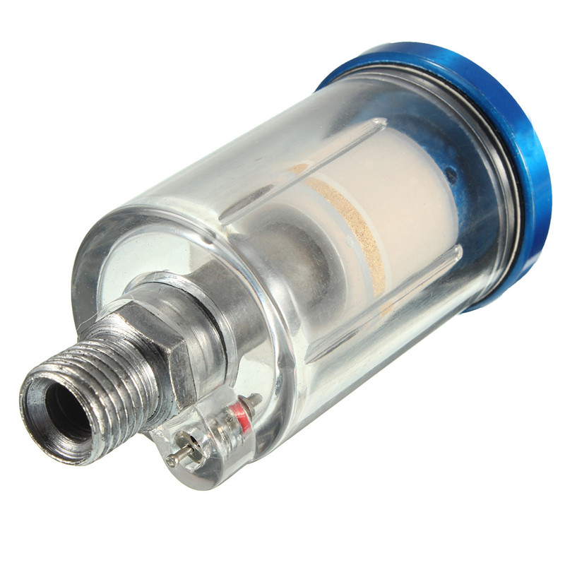 new arrival 1/4 bsp mini in line air filter moisture water trap for spray guns air tools
