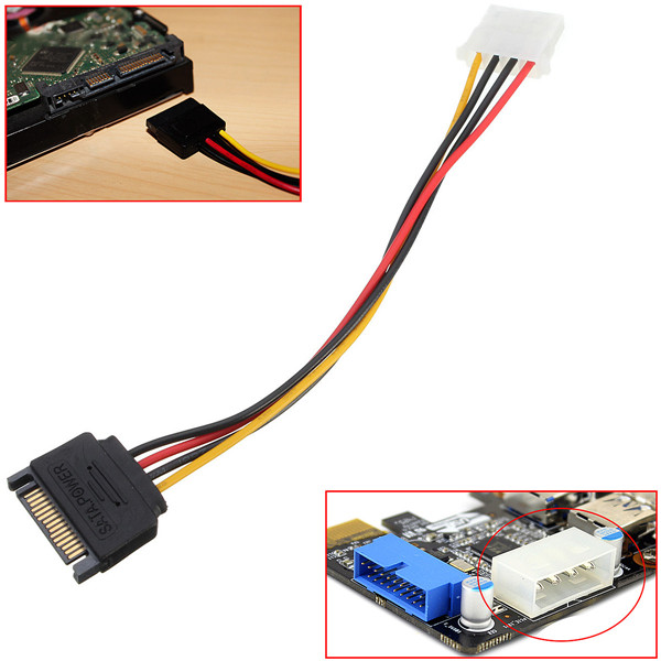 new arrival 15 pin sata male to 4 pin female power adapter cable for ide hard drive cd dvd new arrival 15 pin sata male to 4 pin female power adapter cable for ide hard drive cd dvd