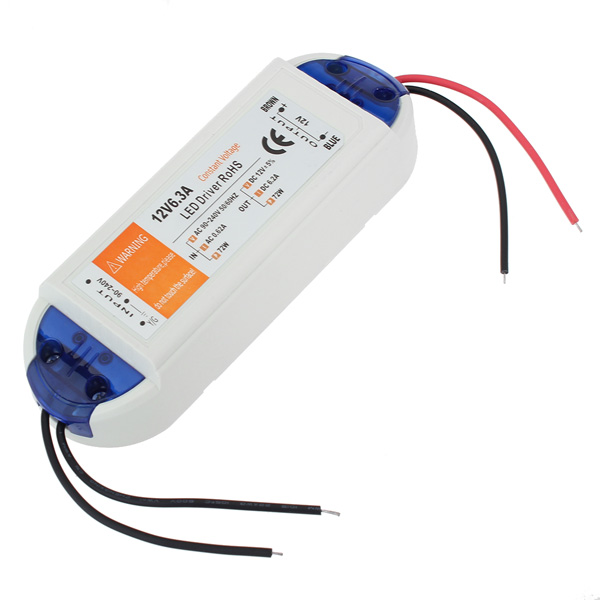 new arrival dc 12v 72w led lamp power supply driver ac 90-240v