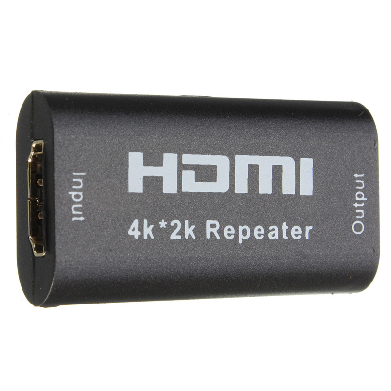 new arrival high standard 40m 130ft 1080p 1.65gbps 3d mini hdmi extender repeater amplifier booster for joiner