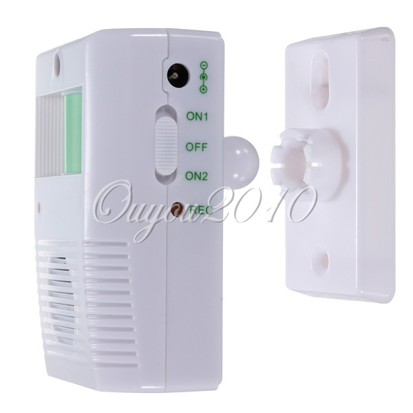 new arrival home el restaurant entry door bell welcome doorbell electronic motion sensor alarm white