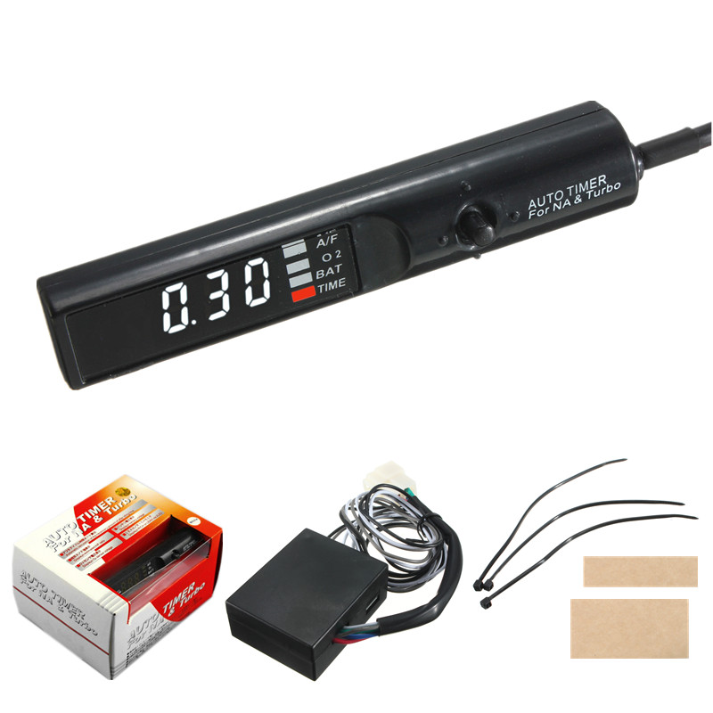 new arrival universal auto turbo timer for turb o2 cool down control digital lcd na black pen control red/white new arrival universal auto turbo timer for turb o2 cool down control digital lcd na black pen control red/white