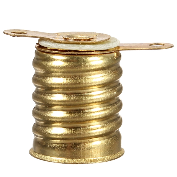 new arrvial!!! e10 straight pcb socket lamp holder copper shrapnel yellow feet for lionel bs durable