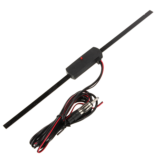 new best promotion universal auto car windshield electronic mount self adhesive base am-fm radio non directional antenna 12v