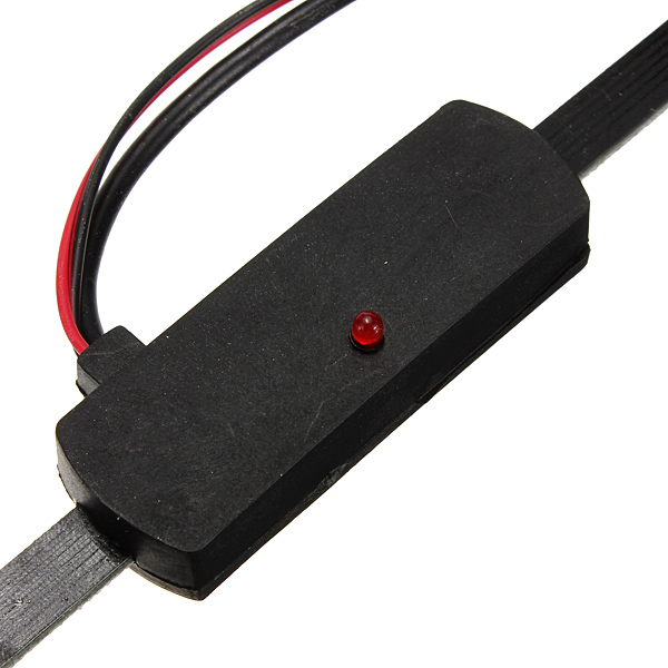 new best promotion universal auto car windshield electronic mount self adhesive base am-fm radio non directional antenna 12v