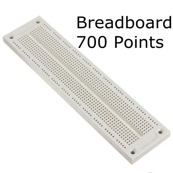 new breadboard 700 points solderless pcb bread board syb-120 syb120 test develop diy