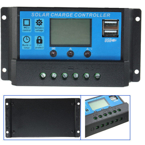 new design intelligent home auto 20a 12v-24v lcd display usb solar panel regulator automatic charge controller new design intelligent home auto 20a 12v-24v lcd display usb solar panel regulator automatic charge controller