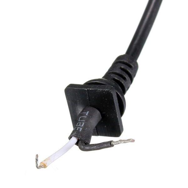 new exellent 5.5x2.5mm 90 angle dcpower plug connector with cord for toshiba for asus adapter