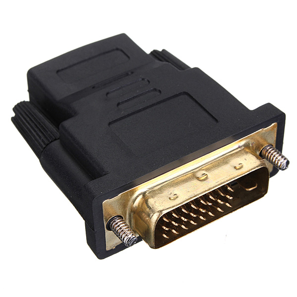 new gold plate dvi male to hdmi female m-f converter hdmi dvi adapter converter for hdtv new gold plate dvi male to hdmi female m-f converter hdmi dvi adapter converter for hdtv