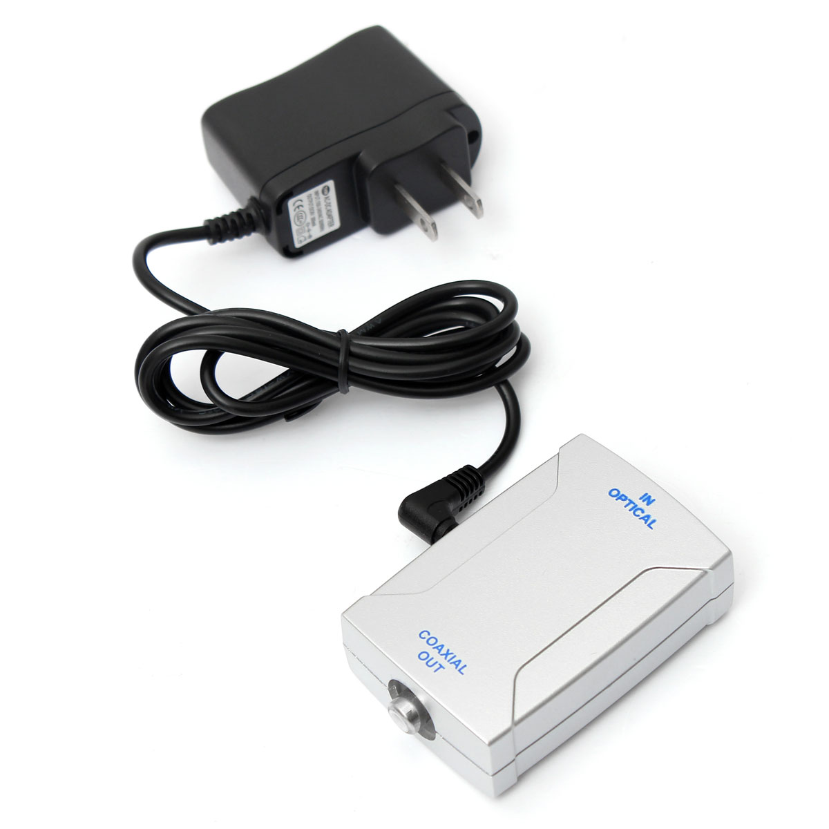 new optical toslink to coaxial rca jack digital audio converter adapter us plug
