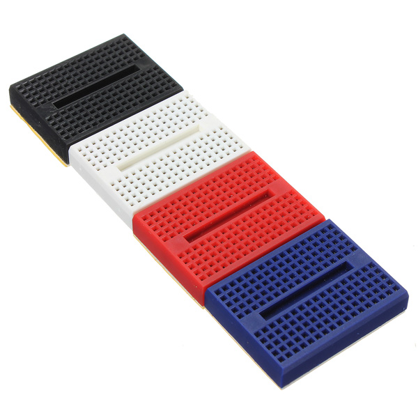 new solderless pcb breadboard test board 170 tie-points for arduino shield diy