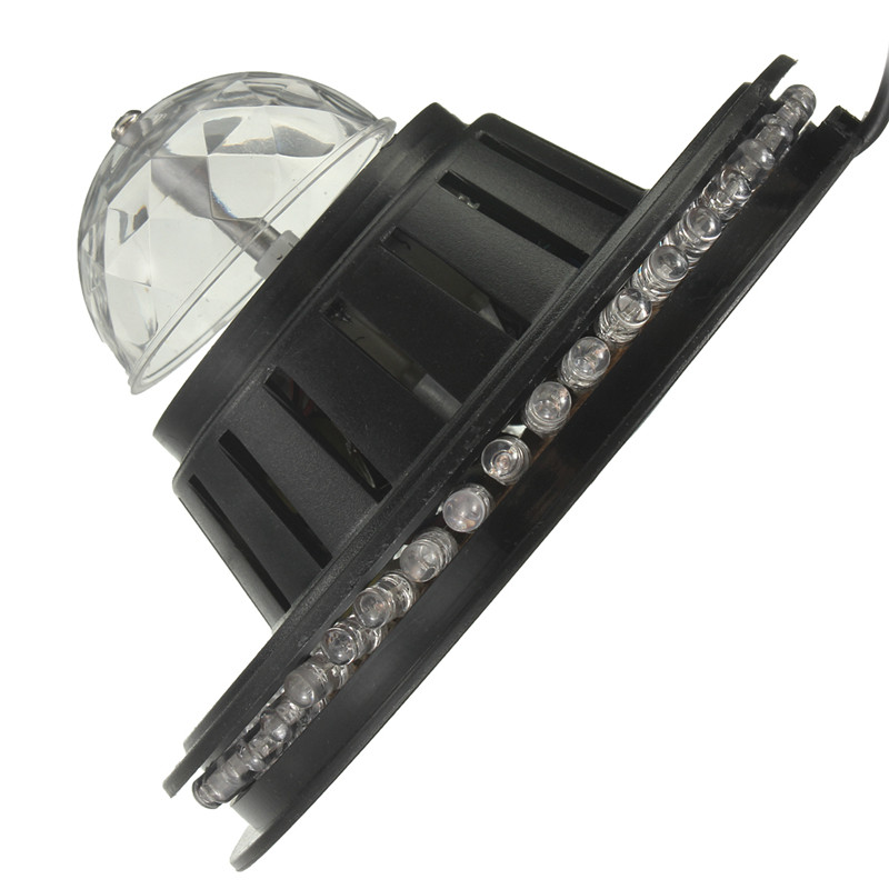 new stylish rotating led club pub disco party ktv crystal magic ball stage effect light