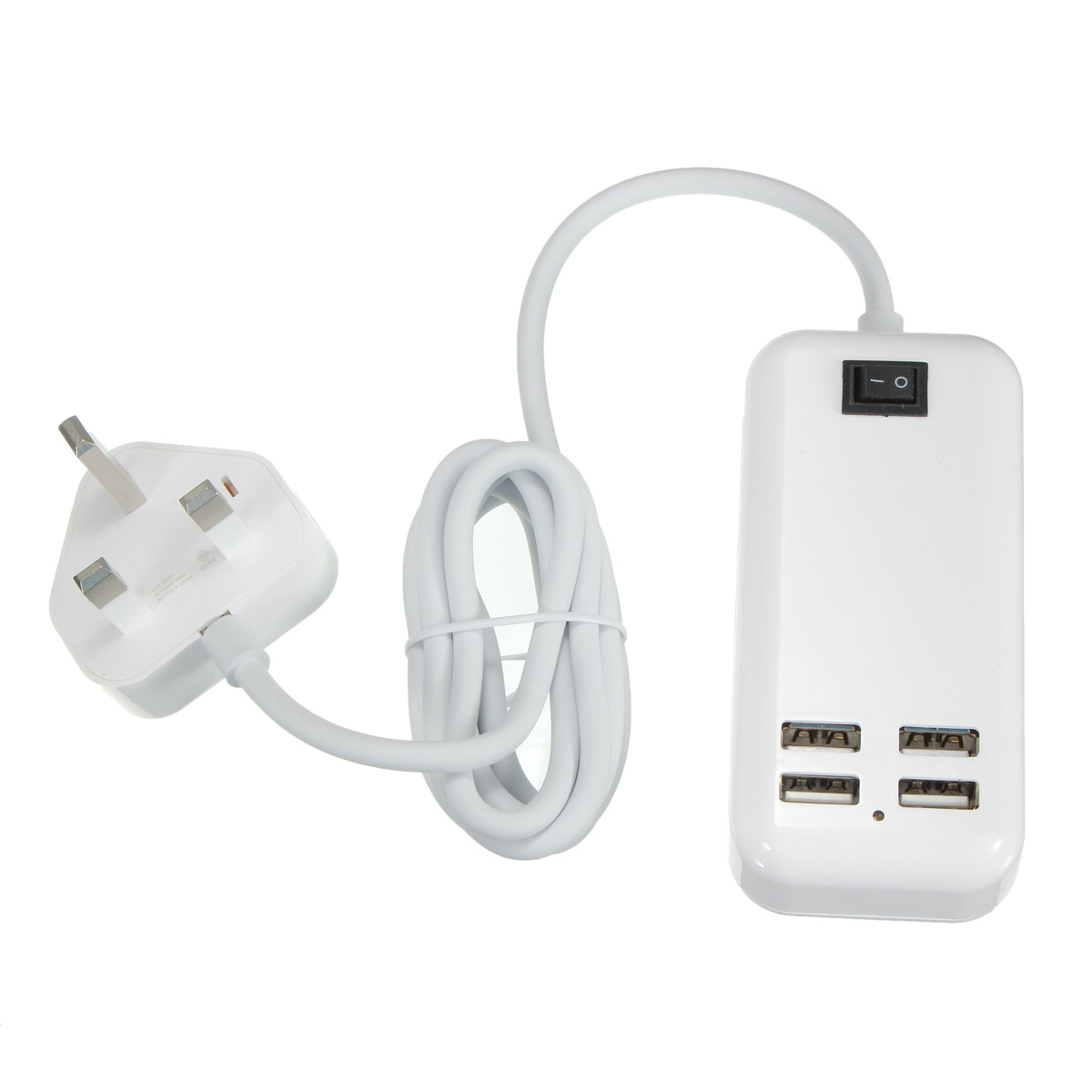 new universal 4 port portable usb hub desktop wall charger multi port rapid adapter for phone tablet pc pad